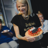 Pierwsze urodziny PRZYKRYWKI założycielka wraz z klubowiczkami i klubowiczami obchodziła uroczyście na 4 Peronie Autor: Jola Igielska